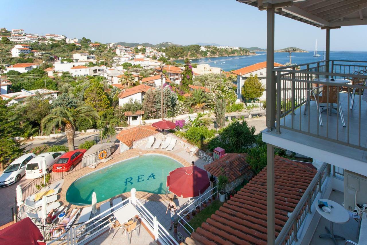 Hotel Rea Megáli Ámosz Kültér fotó